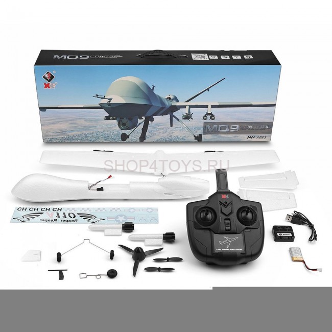 Радиоуправляемый самолет XK Predator MQ-9 2.4G - XK-A110 Радиоуправляемый самолет XK Predator MQ-9 2.4G - XK-A110
