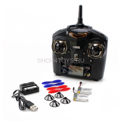 Радиоуправляемый квадрокоптер WLtoys SkyLark 2.4GHz - V252