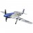 Радиоуправляемый самолет Dynam mini P-51D RTF 2.4G - DY8964