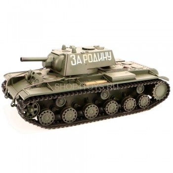 Радиоуправляемый танк VSTank KV-1 Airsoft Green 2.4G - A03102977 Управление осуществляется каждой гусеницей отдельно, поворотом башни и подъемом пушки, а также танк оборудован пневматической пушкой, стреляющей пластиковыми шариками. Зарядное устройство и аккумулятор для танка в комплекте