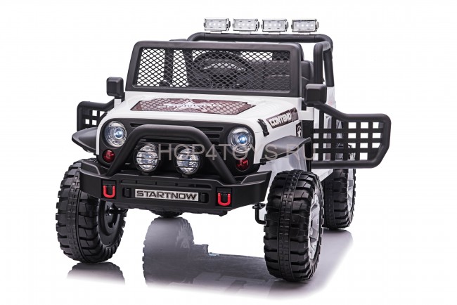 Детский электромобиль джип XMX с полным приводом (белый, EVA, 12V) - XMX618-4WD-WHITE Детский электромобиль джип XMX с полным приводом (белый, EVA, 12V) - XMX618-4WD-WHITE