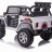 Детский электромобиль джип XMX с полным приводом (белый, EVA, 12V) - XMX618-4WD-WHITE