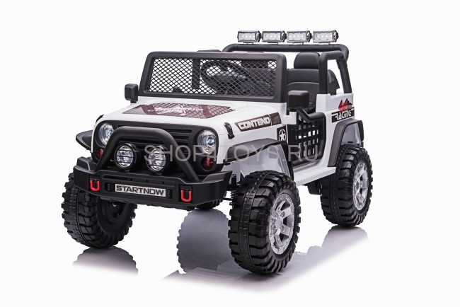Детский электромобиль джип XMX с полным приводом (белый, EVA, 12V) - XMX618-4WD-WHITE Детский электромобиль джип XMX с полным приводом (белый, EVA, 12V) - XMX618-4WD-WHITE