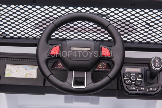 Детский электромобиль джип XMX с полным приводом (белый, EVA, 12V) - XMX618-4WD-WHITE Детский электромобиль джип XMX с полным приводом (белый, EVA, 12V) - XMX618-4WD-WHITE