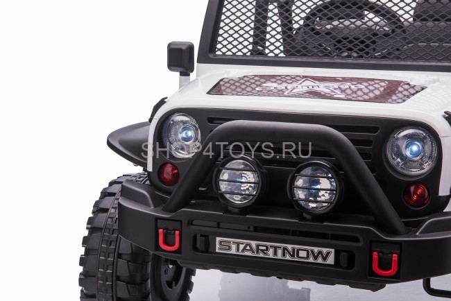 Детский электромобиль джип XMX с полным приводом (белый, EVA, 12V) - XMX618-4WD-WHITE Детский электромобиль джип XMX с полным приводом (белый, EVA, 12V) - XMX618-4WD-WHITE