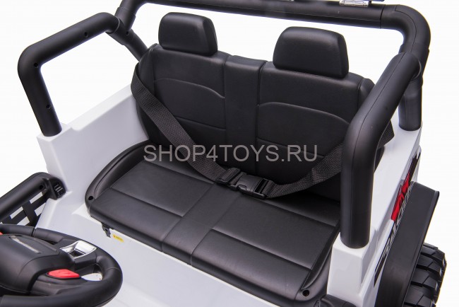 Детский электромобиль джип XMX с полным приводом (белый, EVA, 12V) - XMX618-4WD-WHITE Детский электромобиль джип XMX с полным приводом (белый, EVA, 12V) - XMX618-4WD-WHITE