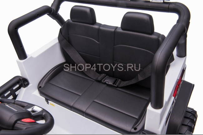 Детский электромобиль джип XMX с полным приводом (белый, EVA, 12V) - XMX618-4WD-WHITE Детский электромобиль джип XMX с полным приводом (белый, EVA, 12V) - XMX618-4WD-WHITE