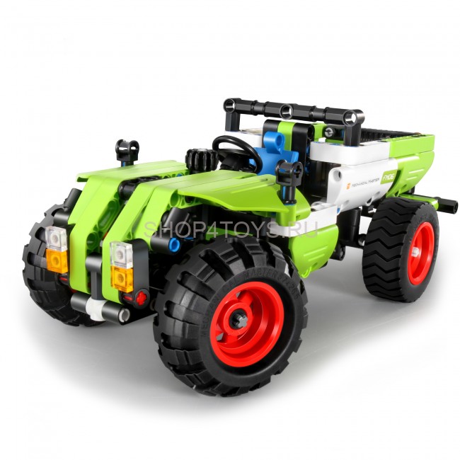 Конструктор сельхозтехника QiHui 335 деталей (2в1 трактор и комбайн) - QH6806