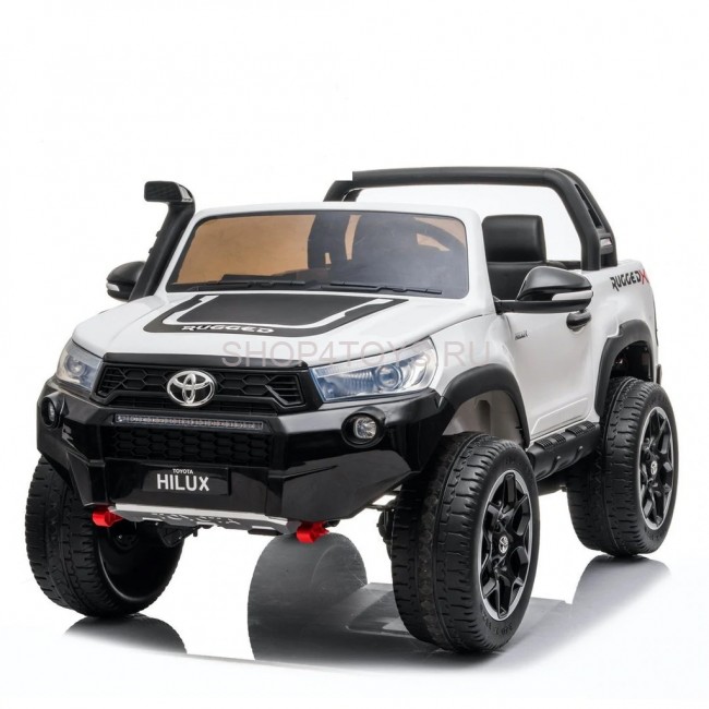 Электромобиль Toyota Hilux Rugged X 4WD 12V - DK-HL850-WHITE Электромобиль Toyota Hilux Rugged X 4WD 12V - DK-HL850-WHITE