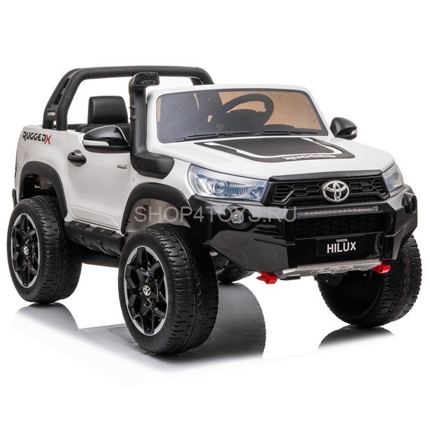 Электромобиль Toyota Hilux Rugged X 4WD 12V - DK-HL850-WHITE Электромобиль Toyota Hilux Rugged X 4WD 12V - DK-HL850-WHITE