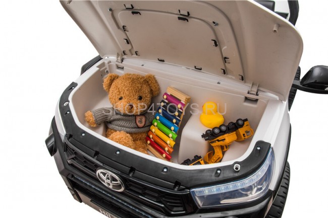 Электромобиль Toyota Hilux Rugged X 4WD 12V - DK-HL850-WHITE Электромобиль Toyota Hilux Rugged X 4WD 12V - DK-HL850-WHITE