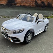 Детский электромобиль Mercedes-Maybach S650 Cabriolet - ZB188-WHITE