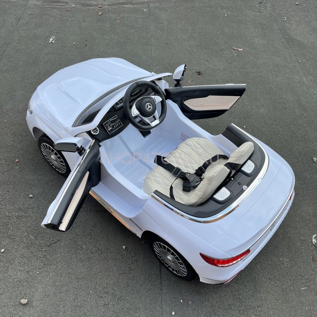 Детский электромобиль Mercedes-Maybach S650 Cabriolet - ZB188-WHITE