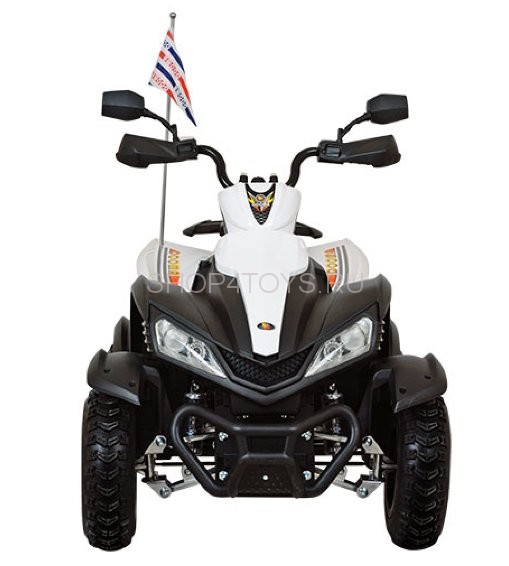 Детский спортивный электроквадроцикл Dongma ATV White 12V - DMD-268A-W