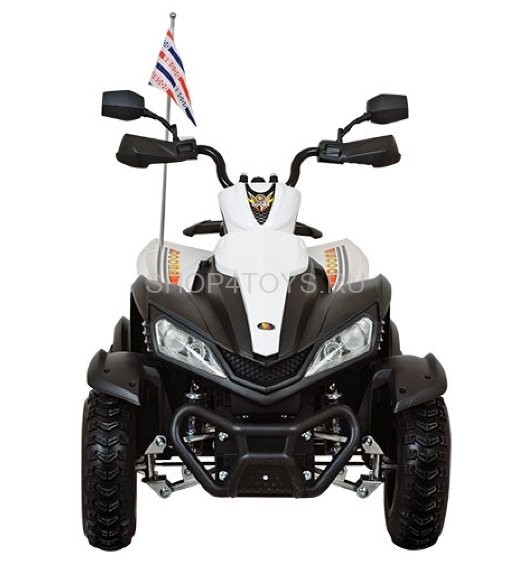 Детский спортивный электроквадроцикл Dongma ATV White 12V - DMD-268A-W