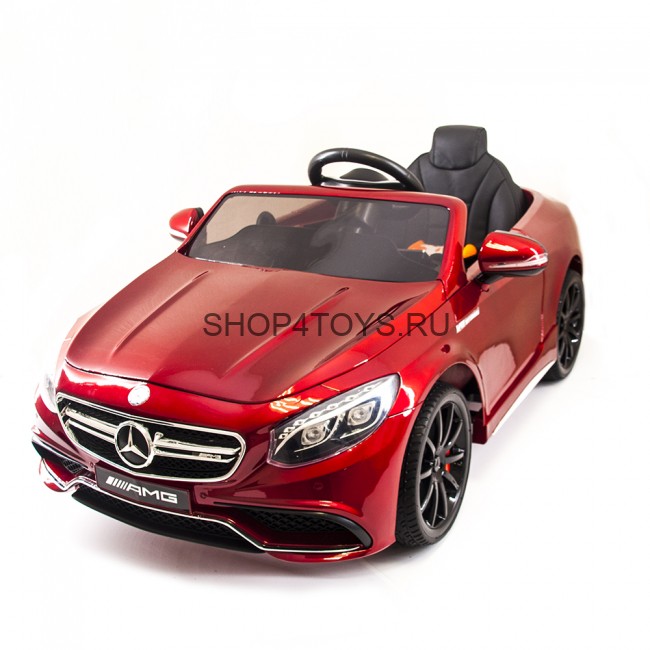 Детский электромобиль Мерседес Mercedes Benz S63 Luxury 2