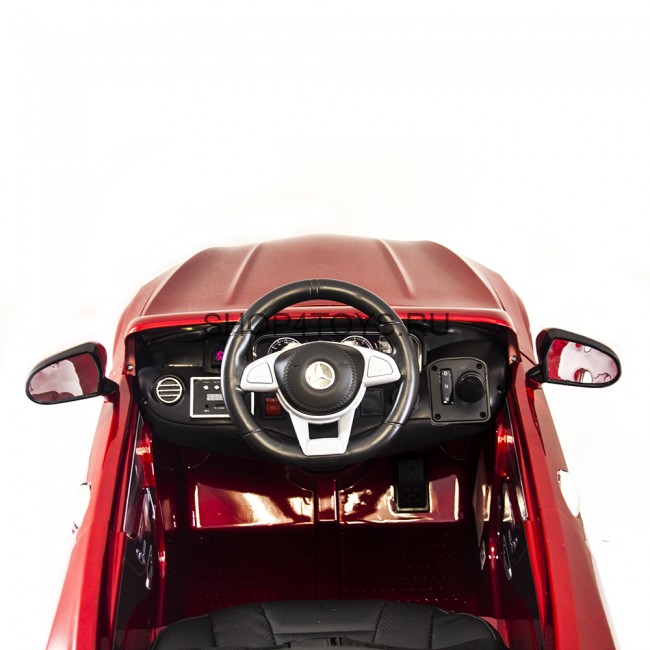 Детский электромобиль Мерседес Mercedes Benz S63 LUXURY 2.4G - Red - HL169-LUX-R