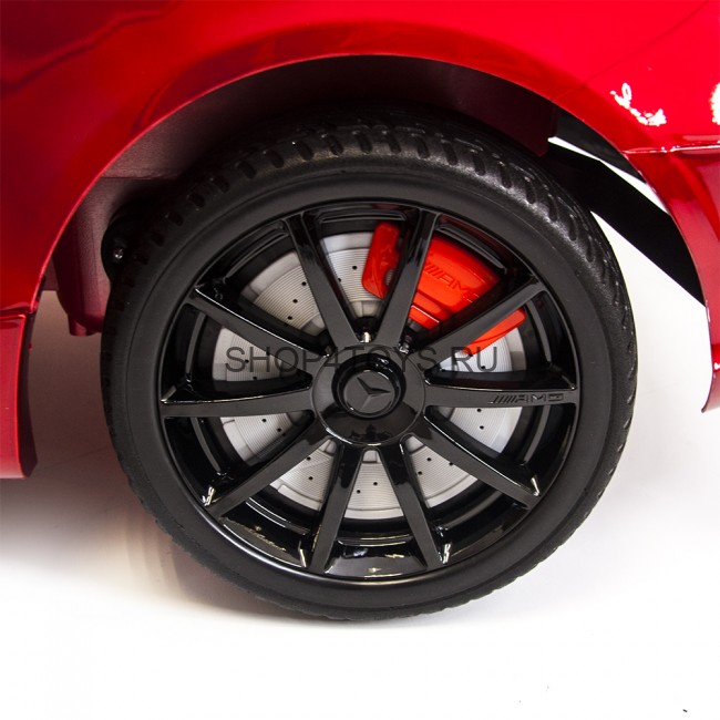 Детский электромобиль Мерседес Mercedes Benz S63 LUXURY 2.4G - Red - HL169-LUX-R