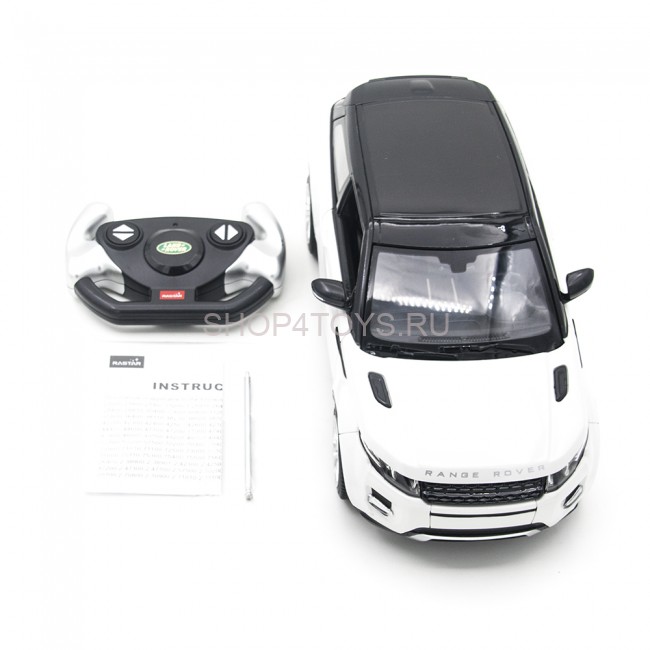 Радиоуправляемая машина Rastar Range Rover Evoque White 1:14 - RAS-47900-W Радиоуправляемая машина Rastar Range Rover Evoque White 1:14 - RAS-47900-W