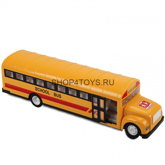 Радиоуправляемый школьный автобус Double E 1:18 2.4G - E626-003
