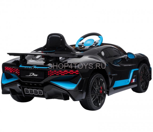 Детский электромобиль Bugatti Divo 12V - BLACK - HL338 Детский электромобиль Bugatti Divo 12V - BLACK - HL338