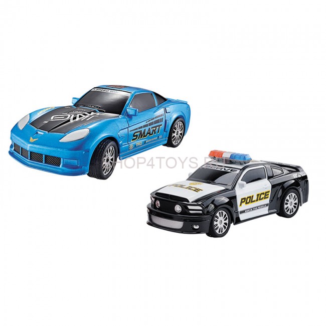 Набор из двух радиоуправляемых машин Police Chase 1:20 - YD898-MJ1996B Набор из двух радиоуправляемых машин Police Chase 1:20 - YD898-MJ1996B