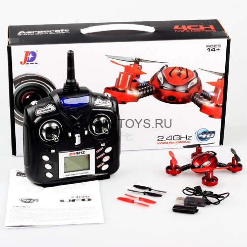 Радиоуправляемый квадрокоптер JXD392 с камерой 2.4GHz - JXD392