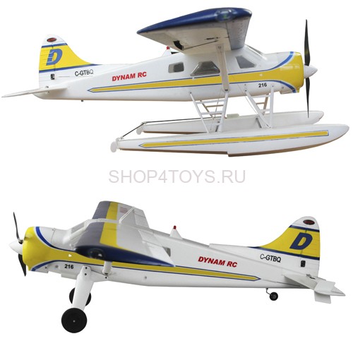 Радиоуправляемый самолет Dynam DHC-2 Beaver RTF 2.4G - DY8961 Радиоуправляемый самолет Dynam DHC-2 Beaver RTF 2.4G - DY8961