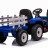 Детский электромобиль XMX трактор с прицепом (синий, EVA, пульт, 12V) - XMX611-BLUE