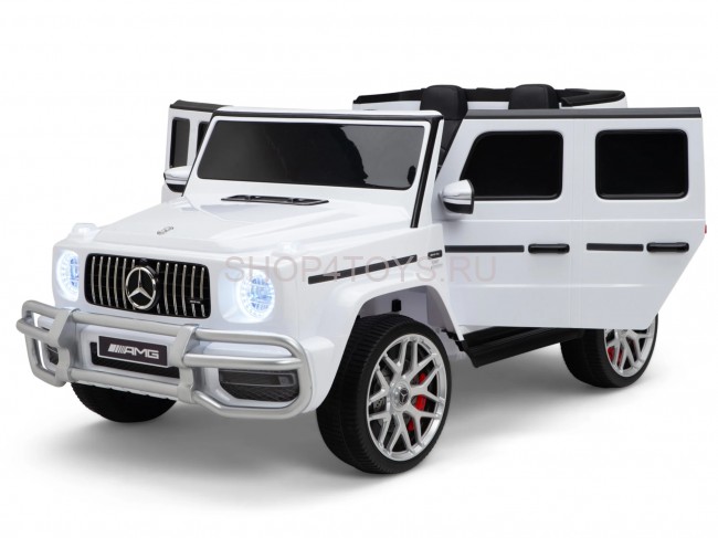 Детский электромобиль Mercedes G63 AMG 4WD 24V - S307-WHITE Детский электромобиль Mercedes G63 AMG 4WD 24V - S307-WHITE