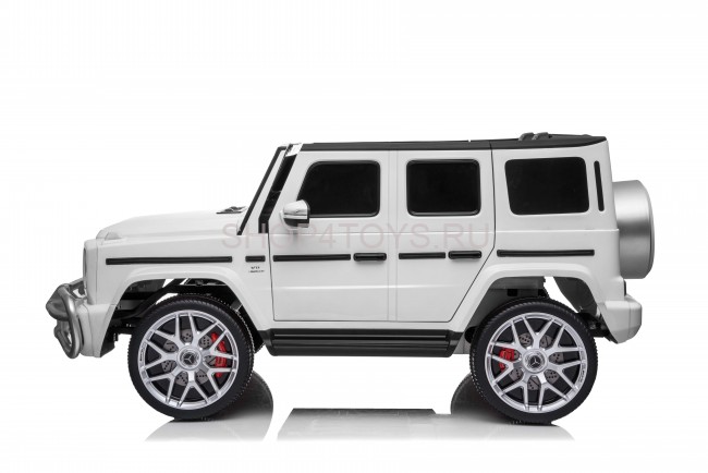 Детский электромобиль Mercedes G63 AMG 4WD 24V - S307-WHITE Детский электромобиль Mercedes G63 AMG 4WD 24V - S307-WHITE