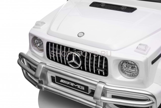 Детский электромобиль Mercedes G63 AMG 4WD 24V - S307-WHITE Детский электромобиль Mercedes G63 AMG 4WD 24V - S307-WHITE