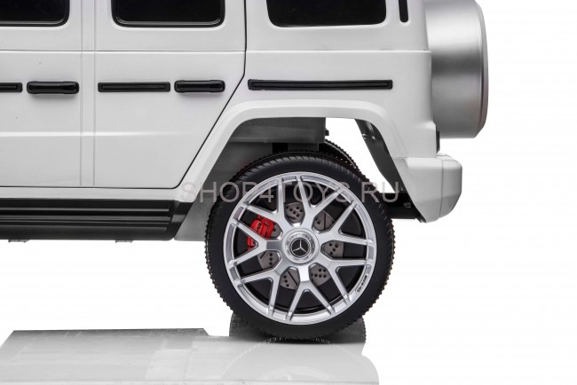 Детский электромобиль Mercedes G63 AMG 4WD 24V - S307-WHITE Детский электромобиль Mercedes G63 AMG 4WD 24V - S307-WHITE