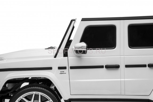 Детский электромобиль Mercedes G63 AMG 4WD 24V - S307-WHITE Детский электромобиль Mercedes G63 AMG 4WD 24V - S307-WHITE