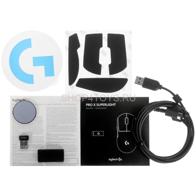 Беспроводная мышь Logitech PRO X SUPERLIGHT GPW2 Black - 910-005884 Беспроводная мышь Logitech PRO X SUPERLIGHT GPW2 Black - 910-005884