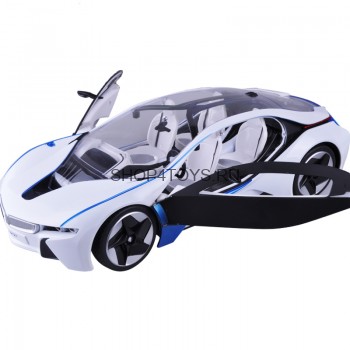 Радиоуправляемая машина MZ BMW i8 1:8 - 2068D Радиоуправляемая машина MZ BMW i8 1:8 - 2068D. У автомобиля открываются двери.