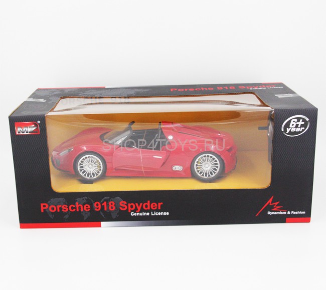 Радиоуправляемая машина Porsche 918 Spider Red 1:14 - 2246J