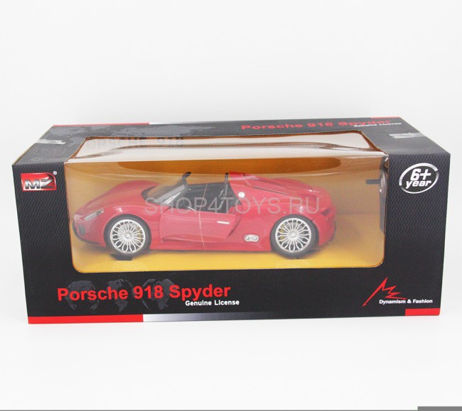 Радиоуправляемая машина Porsche 918 Spider Red 1:14 - 2246J