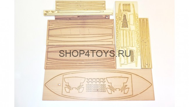 Сборная деревянная модель Спасательный вельбот "Ксения" 1:36 - LSM0501