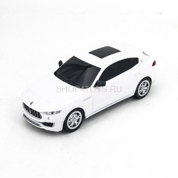 Радиоуправляемая машина MZ Maserati SUV Levante MY White 1:24 - 27056-W Радиоуправляемая машина MZ Maserati SUV Levante MY White 1:24 - 27056 - это Maserati SUV Levante MY White на пульте радиоуправления, который станет желанным подарком для любого любителя радиоуправляемых моделей.