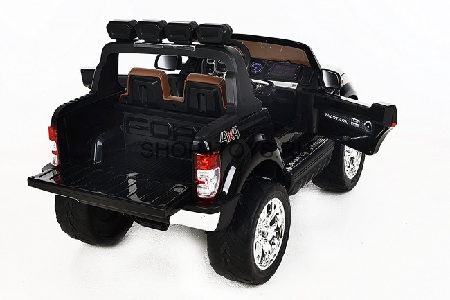 Детский электромобиль Dake Ford Ranger Black 4WD MP4 - DK-F650