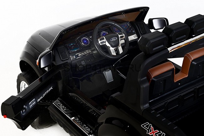 Детский электромобиль Dake Ford Ranger Black 4WD MP4 - DK-F650