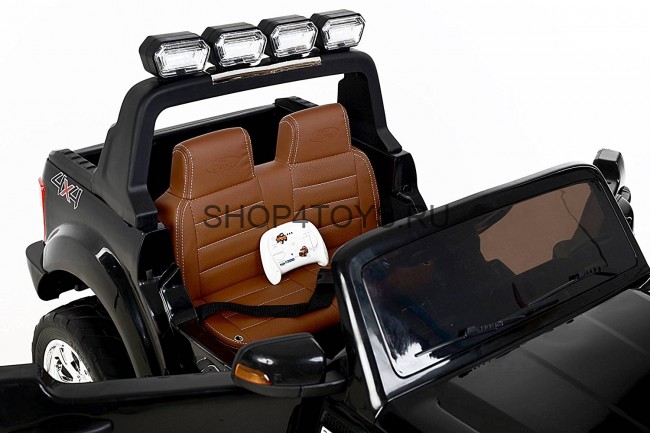 Детский электромобиль Dake Ford Ranger Black 4WD MP4 - DK-F650