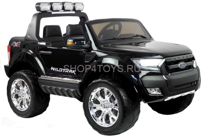 Детский электромобиль Dake Ford Ranger Black 4WD MP4 - DK-F650