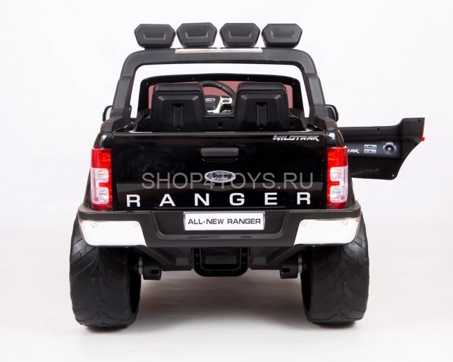Детский электромобиль Dake Ford Ranger Black 4WD MP4 - DK-F650