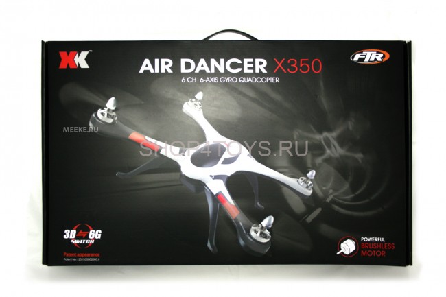 Радиоуправляемый квадрокоптер XK Stunt X350 Air Dancer - XK-X350 Радиоуправляемый квадрокоптер XK Stunt X350 Air Dancer - XK-X350