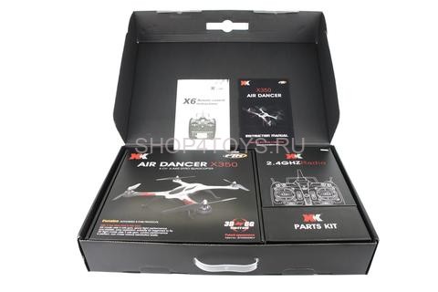 Радиоуправляемый квадрокоптер XK Stunt X350 Air Dancer - XK-X350 Радиоуправляемый квадрокоптер XK Stunt X350 Air Dancer - XK-X350