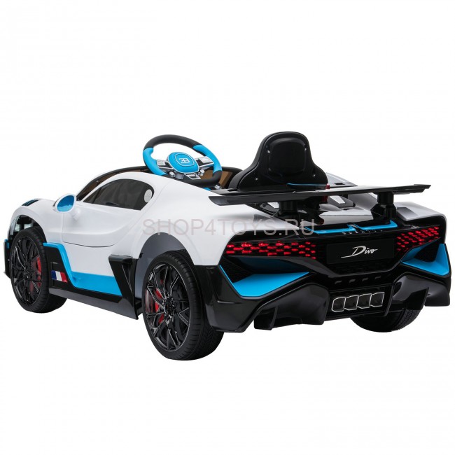 Детский электромобиль Bugatti Divo 12V - WHITE - HL338 Детский электромобиль Bugatti Divo 12V - WHITE - HL338