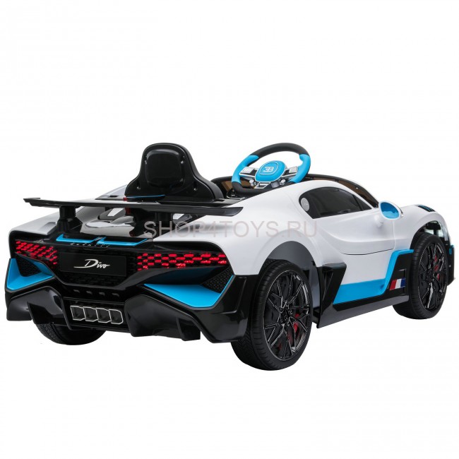 Детский электромобиль Bugatti Divo 12V - WHITE - HL338 Детский электромобиль Bugatti Divo 12V - WHITE - HL338