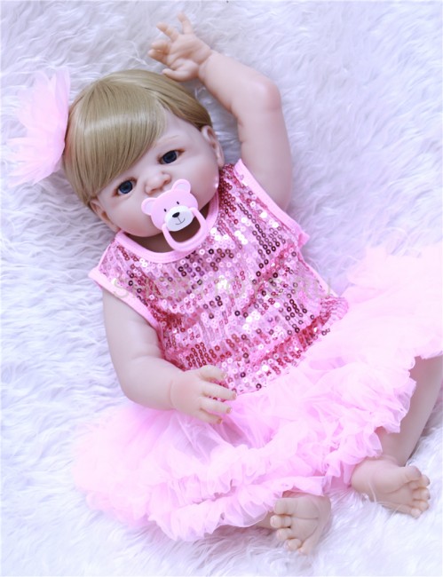 Реборн с силиконовым телом Лилианна